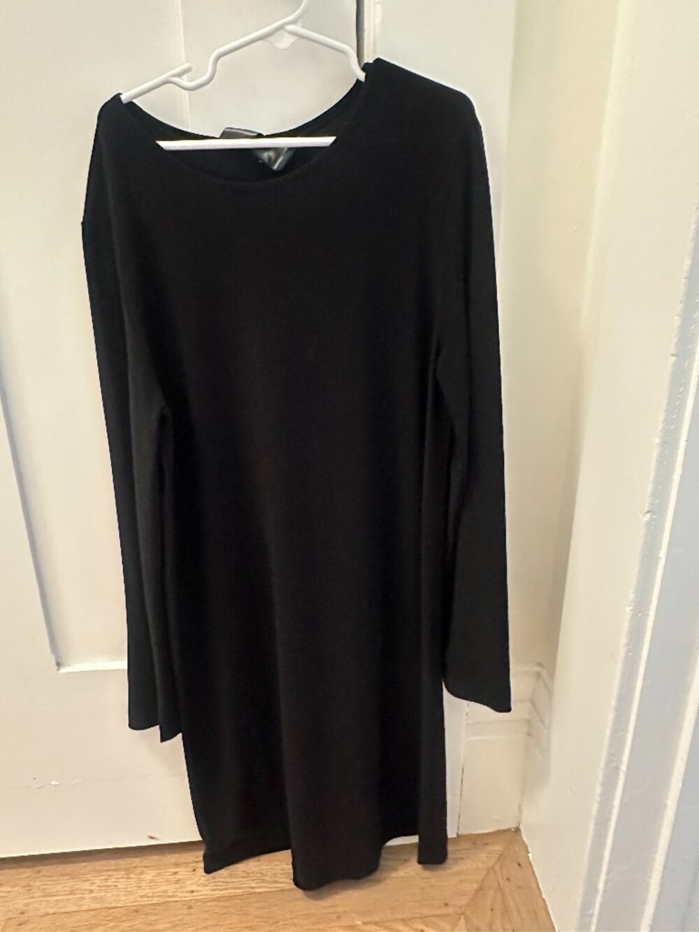 KamaliKulture by Norma Kamali Black Long Sleeve Mini Dress - Size XS
